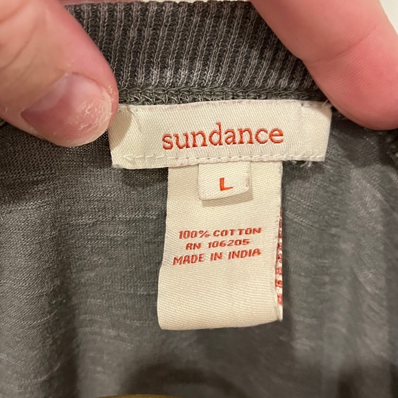 Sundance Gray Short Sleeve Tee - Picture 2 of 3
